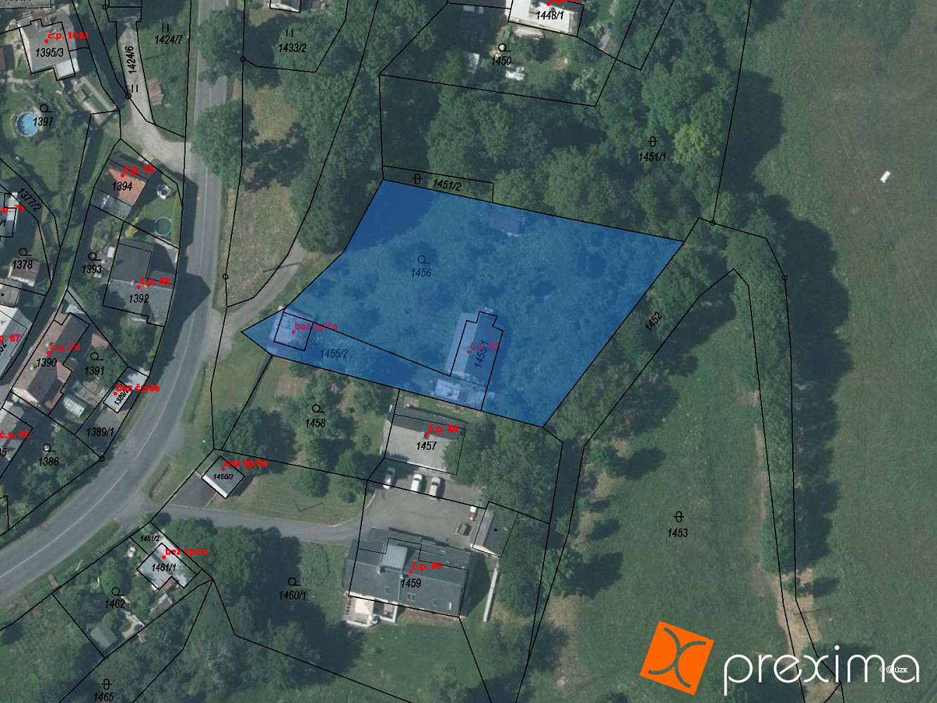 Prodej domu 92 m² s pozemkem 2 579 m²