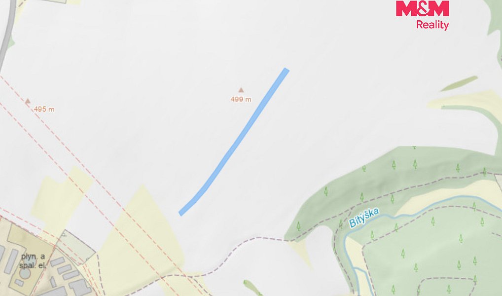 Prodej pole 6 266 m², Velká Bíteš – náhled fotky 2