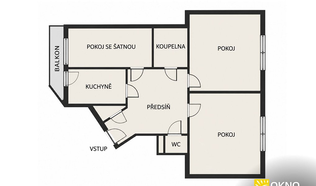 Prodej bytu 3+1 78 m², Brno – náhled fotky 2