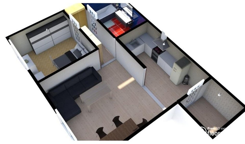 Pronájem bytu 2+kk 53 m², Praha – náhled fotky 13