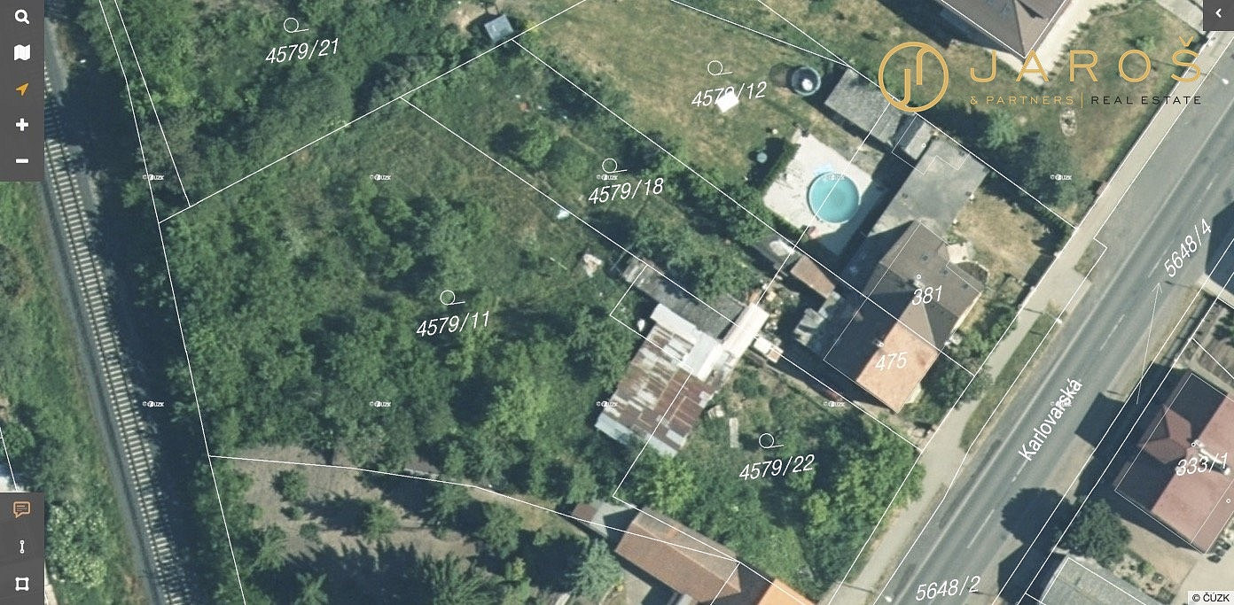 Prodej stavebního pozemku 1 678 m² – fotografie 2