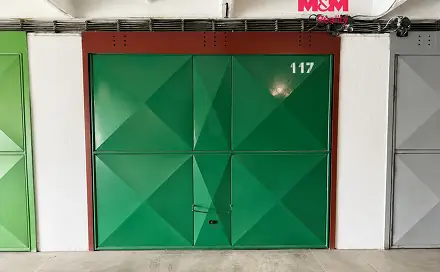 Pronájem garáže, 17 m2, Kladno, ul. Bellevue, Bellevue, Kladno - Kročehlavy