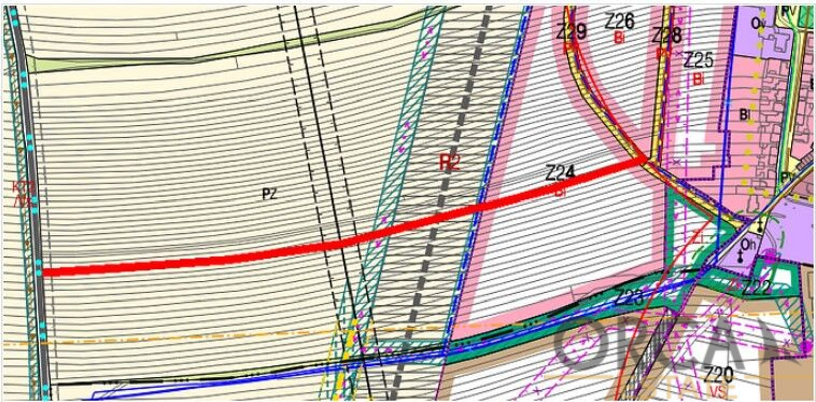 Prodej stavebního pozemku 2 377 m² – fotografie 3