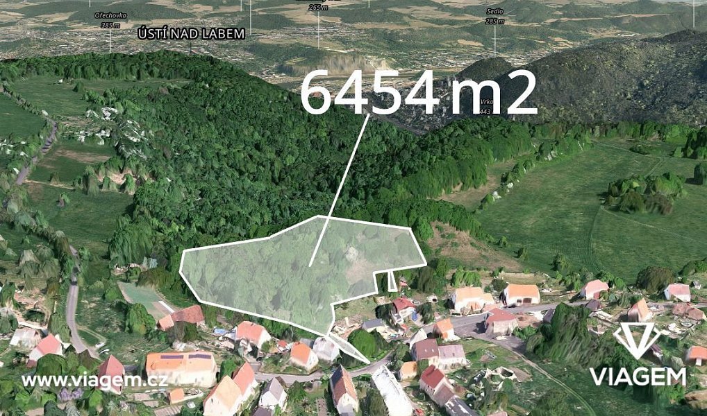Prodej zahrady 6 781 m², Stebno – náhled fotky 5