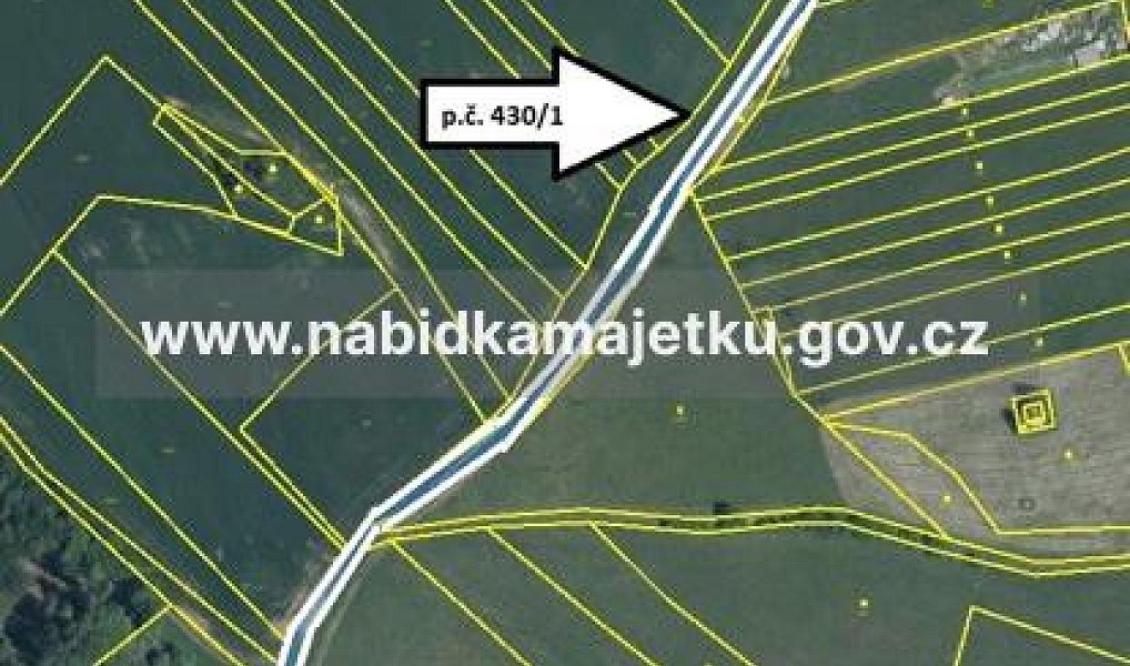 Prodej pozemku, 2215 m², Rokycany, Ostrovec-Lhotka