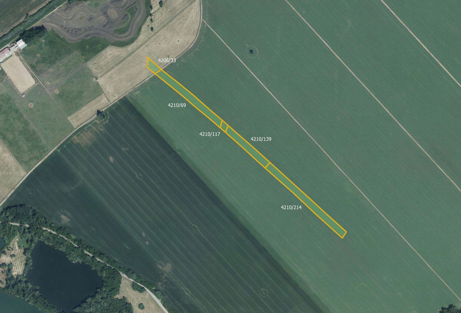 Prodej pole 29 367 m²