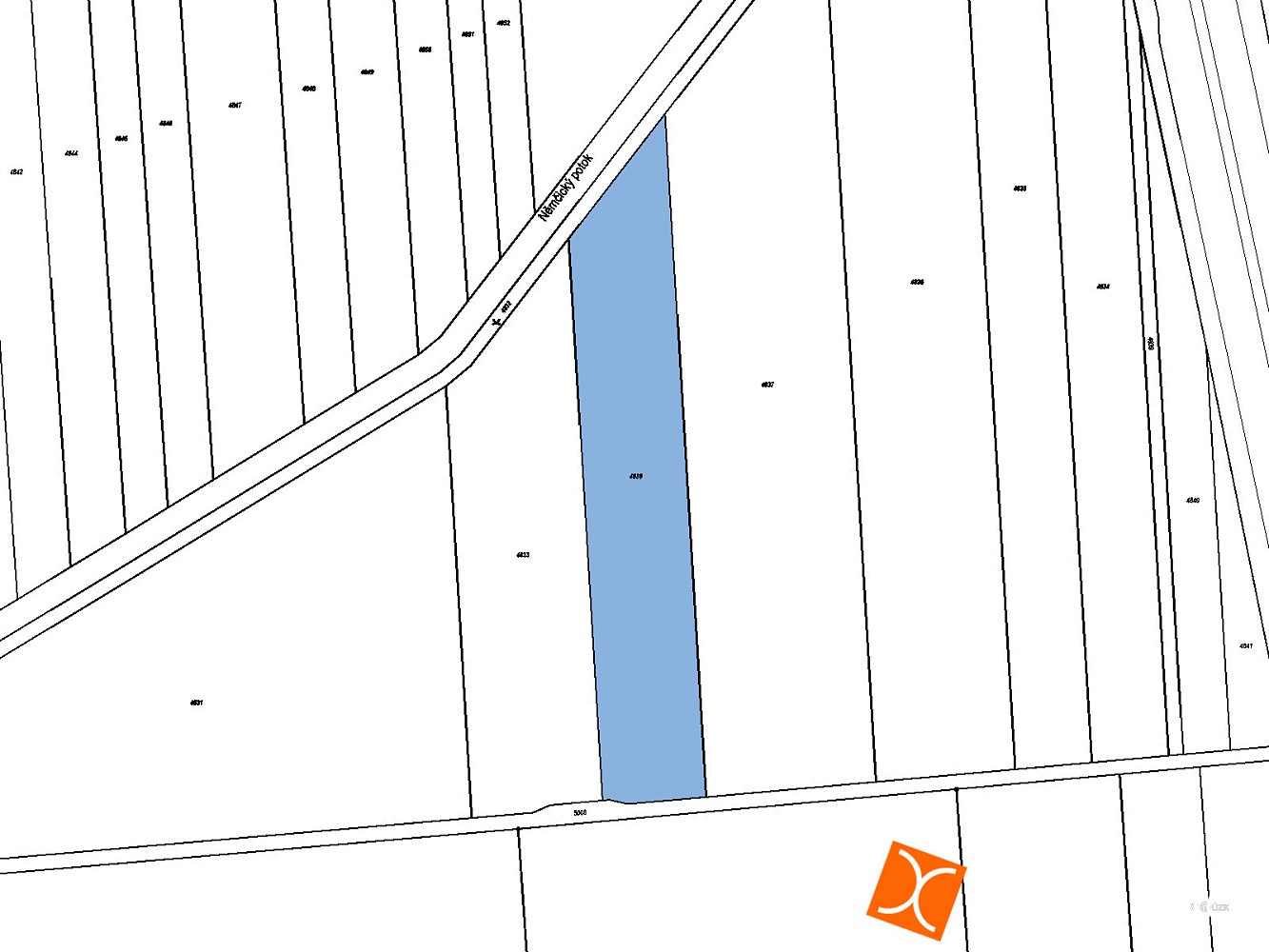 Prodej pole 2 931 m² – fotografie 2