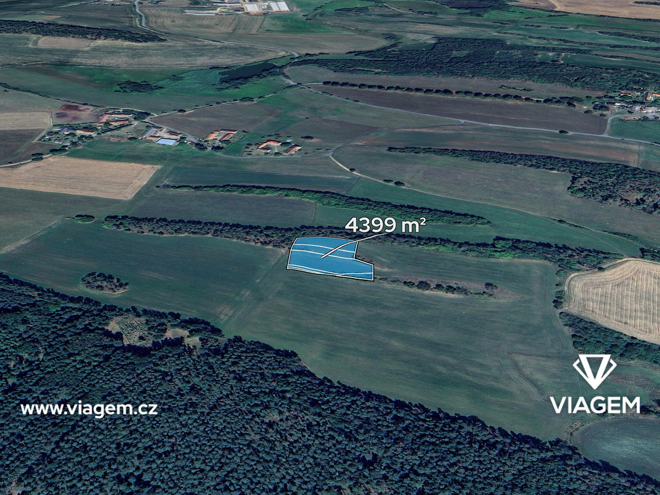 Prodej pole 4 399 m²