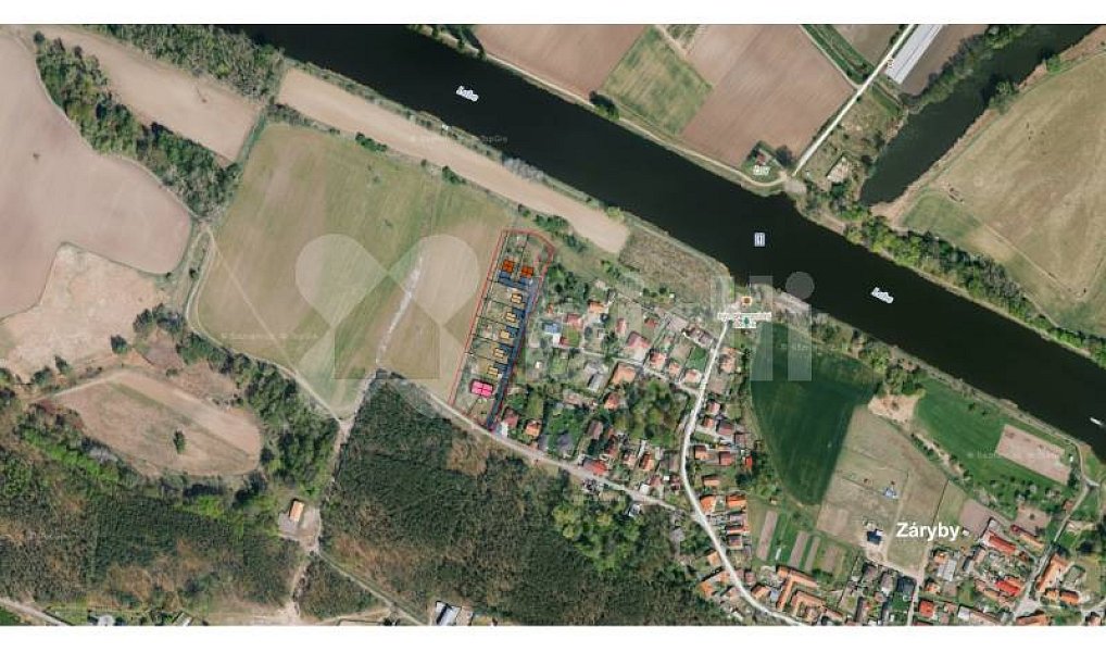 Prodej stavebního pozemku 1 435 m², Záryby – náhled fotky 9