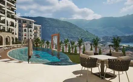 Prodej bytu 3+kk 71 m², Budva, Černá Hora