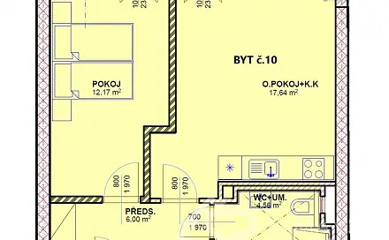 Prodej bytu 2+kk 48 m², Česká, Kašperské Hory, okres Klatovy