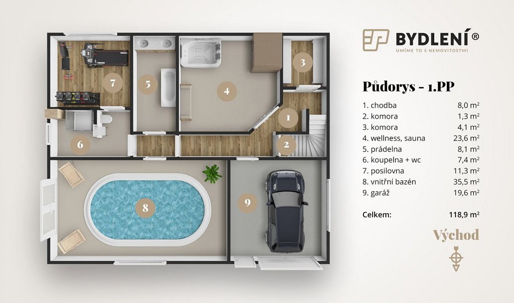 Prodej domu 250 m² s pozemkem 1 975 m², Zahořany – náhled fotky 35