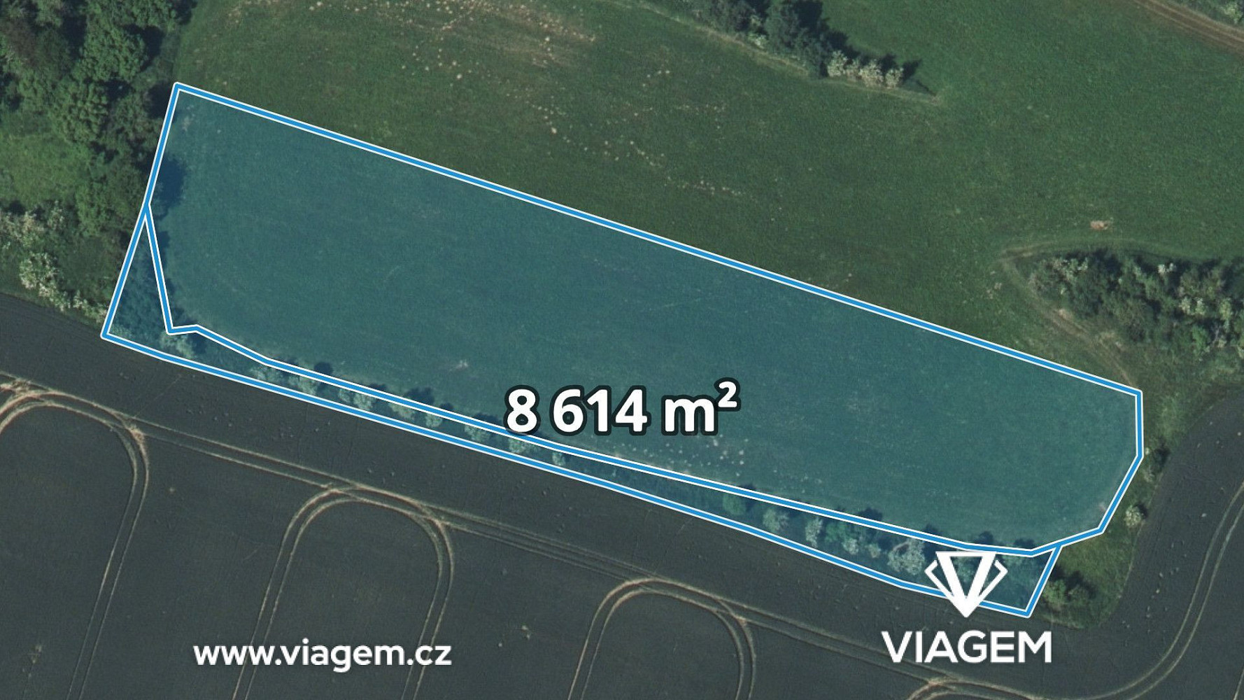 Prodej pole 8 614 m²