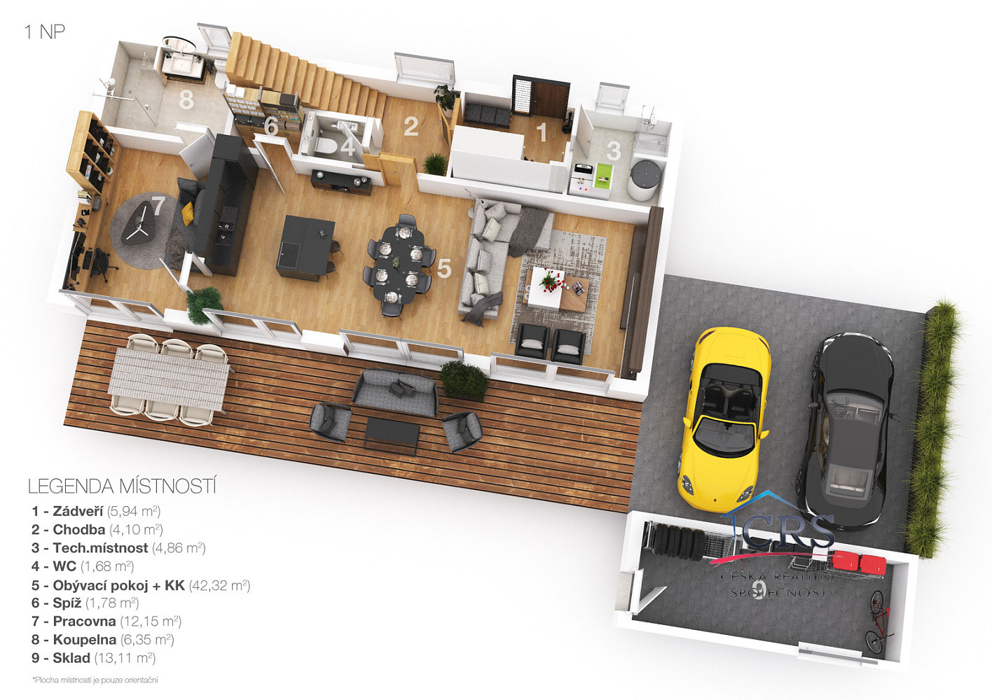 Prodej domu 151 m² s pozemkem 775 m² – pohled 2