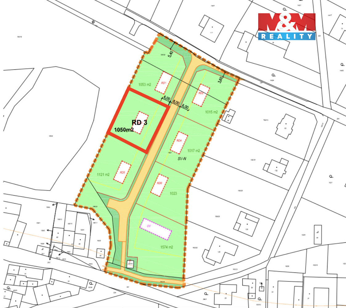 Prodej stavebního pozemku 1 050 m² — photo 4
