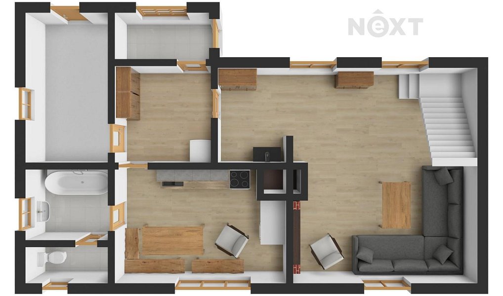 Prodej domu 141 m² s pozemkem 9 378 m², Loučovice – náhled fotky 24