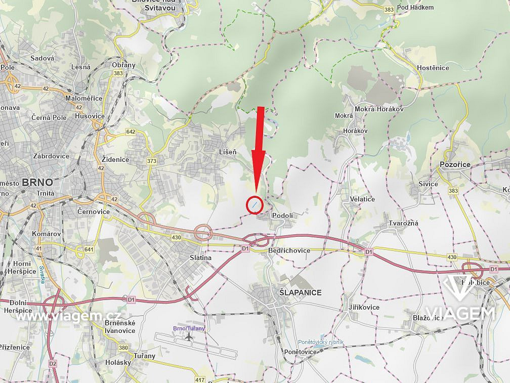 Pole 2 267 m² – pohled 2