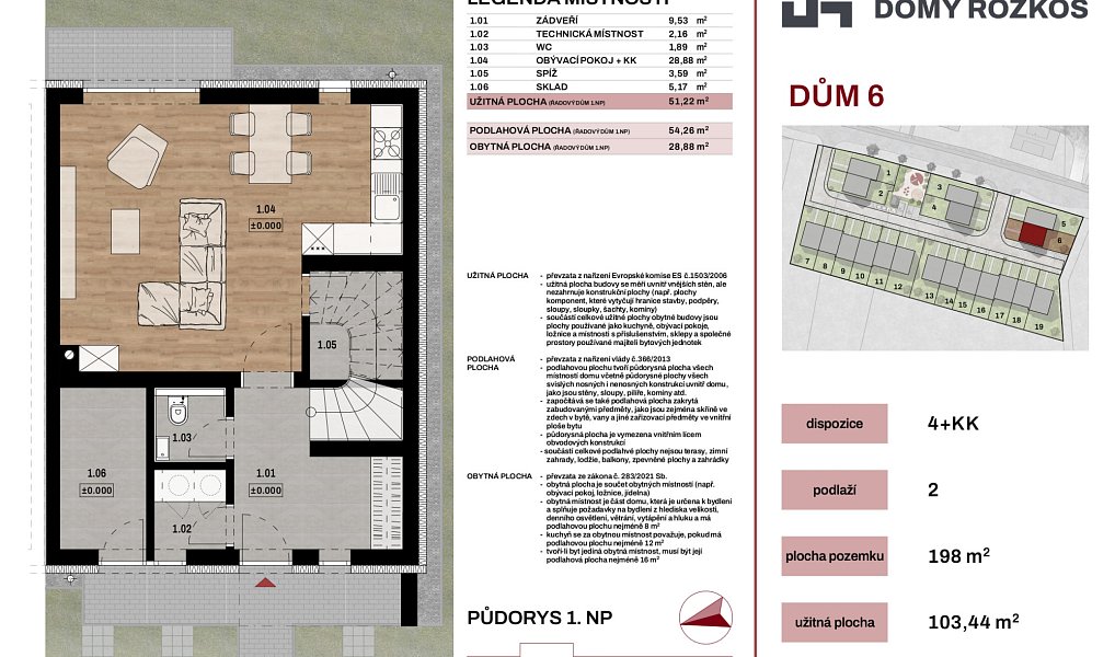Prodej domu 103 m² s pozemkem 198 m², Humpolec – náhled fotky 2