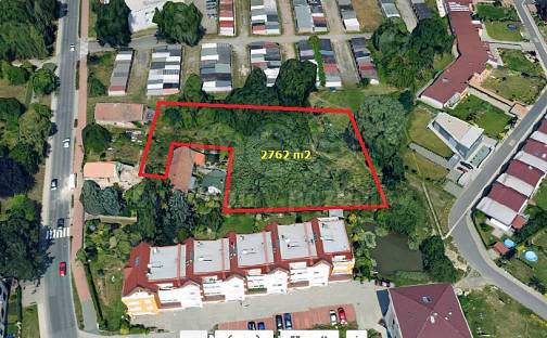 Prodej stavebního pozemku 2 762 m², Kyjevská, Pardubice