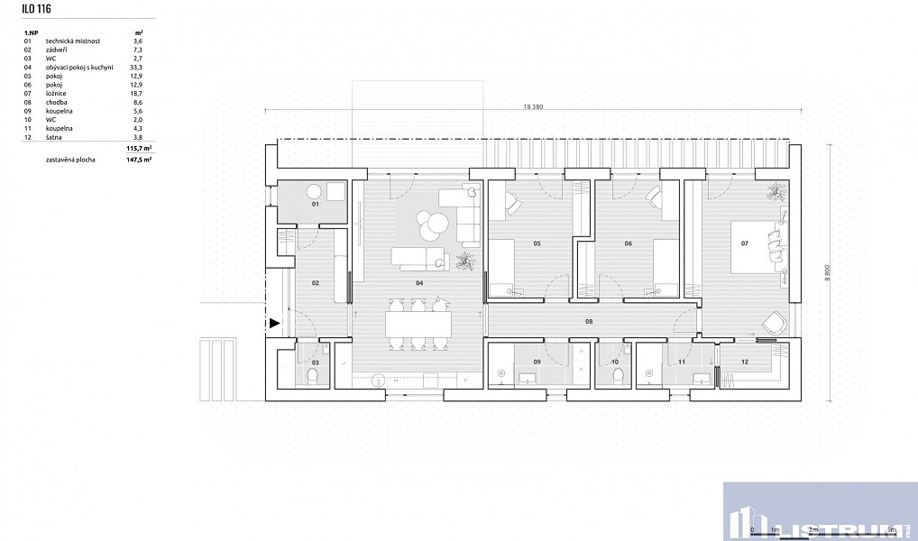 Prodej domu 116 m² s pozemkem 1 500 m², Horní Domaslavice – náhled fotky 5