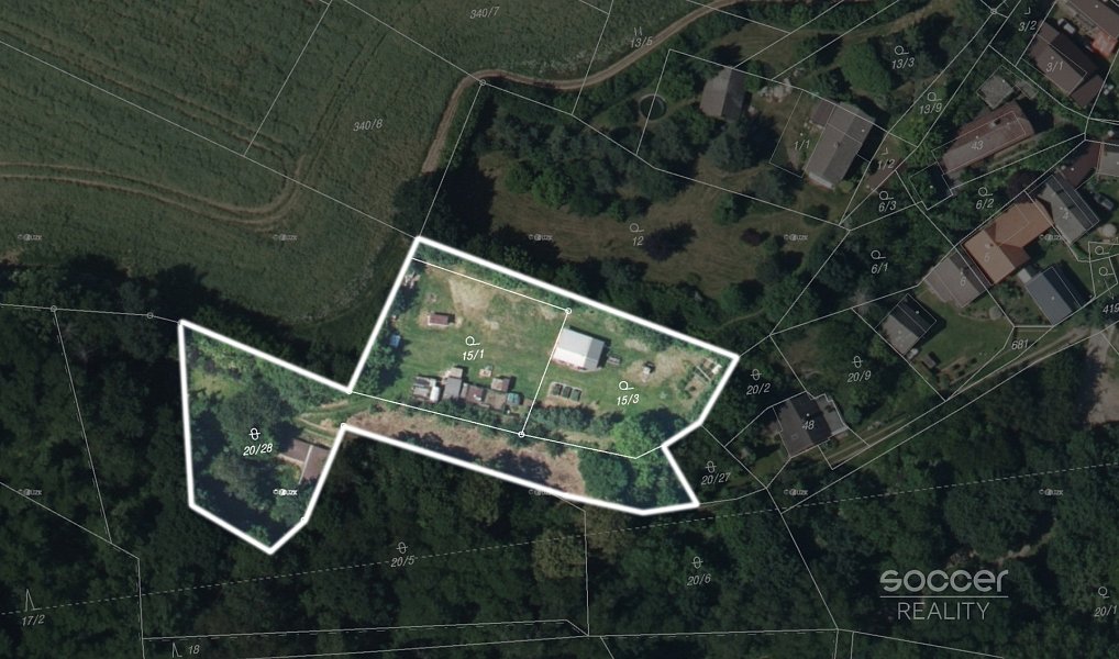 Prodej stavebního pozemku 3 286 m², Mšeno – náhled fotky 15