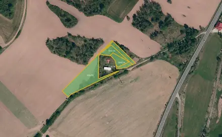 Prodej pole 7 413 m², Oslavička, okres Žďár nad Sázavou