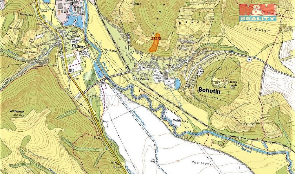 Prodej louky 7 200 m², Bohutín – náhled fotky 2
