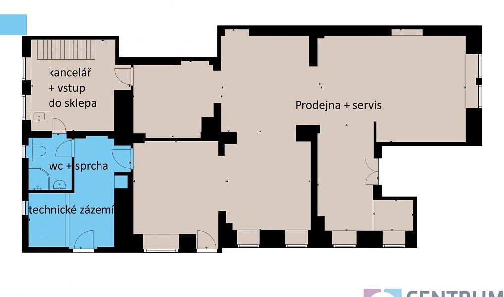 Pronájem obchodních prostor 176 m², Liberec – náhled fotky 13