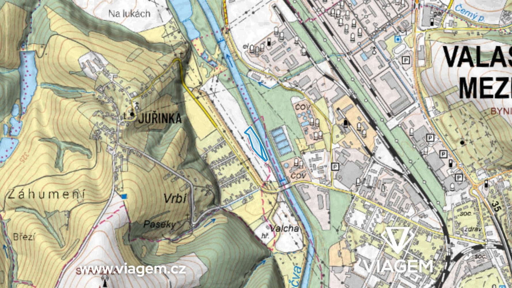 Prodej pole 1 396 m²