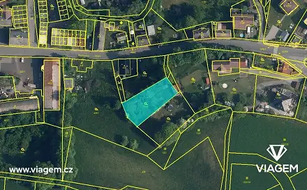 Prodej zahrady 863 m², Český Dub, okres Liberec