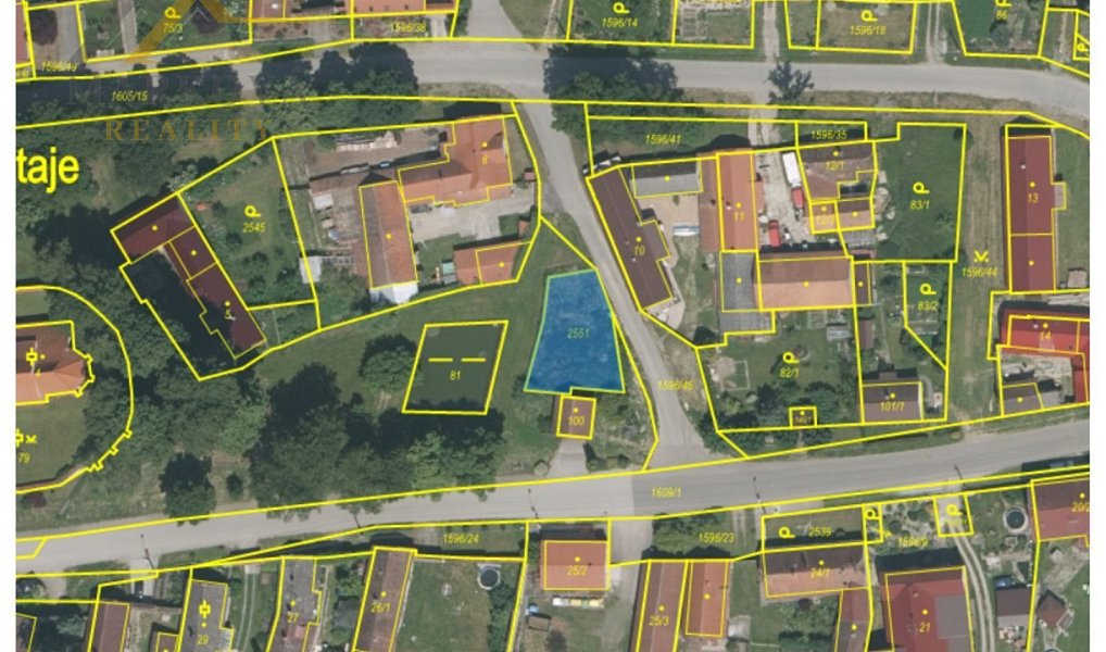 Prodej stavebního pozemku 298 m², Rataje – náhled fotky 3