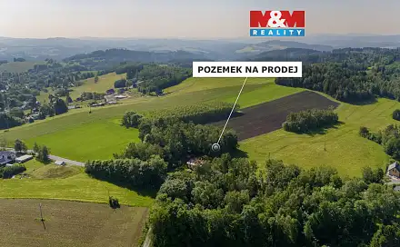 Prodej stavebního pozemku 963 m², Radčice, okres Jablonec nad Nisou
