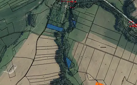 Prodej pozemku 2 461 m², Kraborovice, okres Havlíčkův Brod