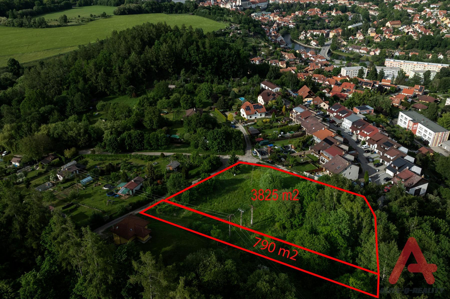 Prodej stavebního pozemku 4 615 m² – fotografie 5