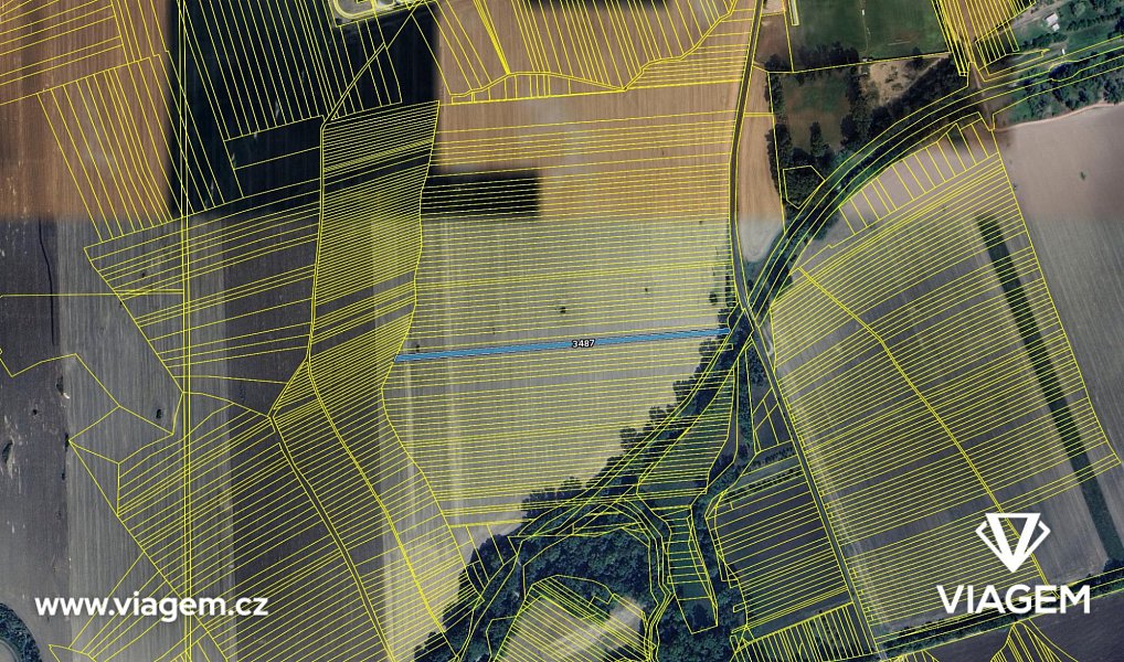 Prodej pole 1 432 m², Hroznová Lhota – náhled fotky 4