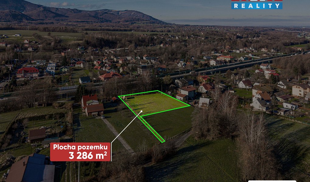 Prodej stavebního pozemku 3 286 m², Hrádek – náhled fotky 5