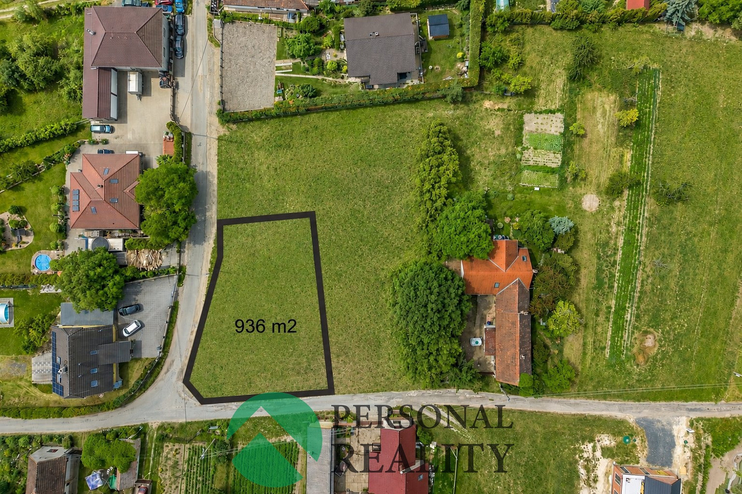 Prodej stavebního pozemku 936 m²
