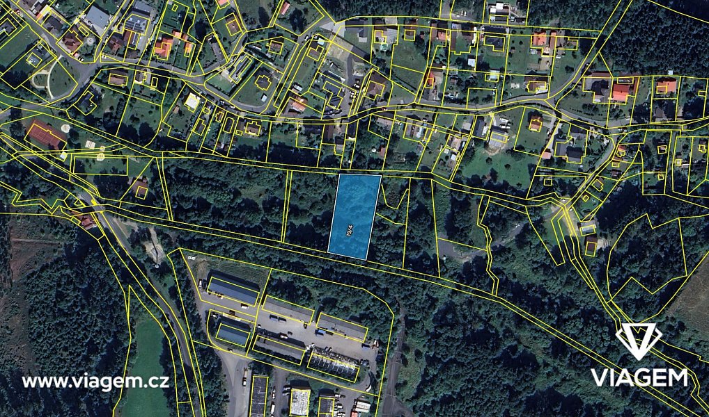 Prodej zahrady 706 m², Valy – náhled fotky 4
