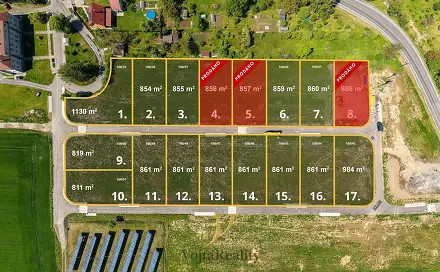 Prodej stavebního pozemku 811 m², Přerov - Přerov IV-Kozlovice