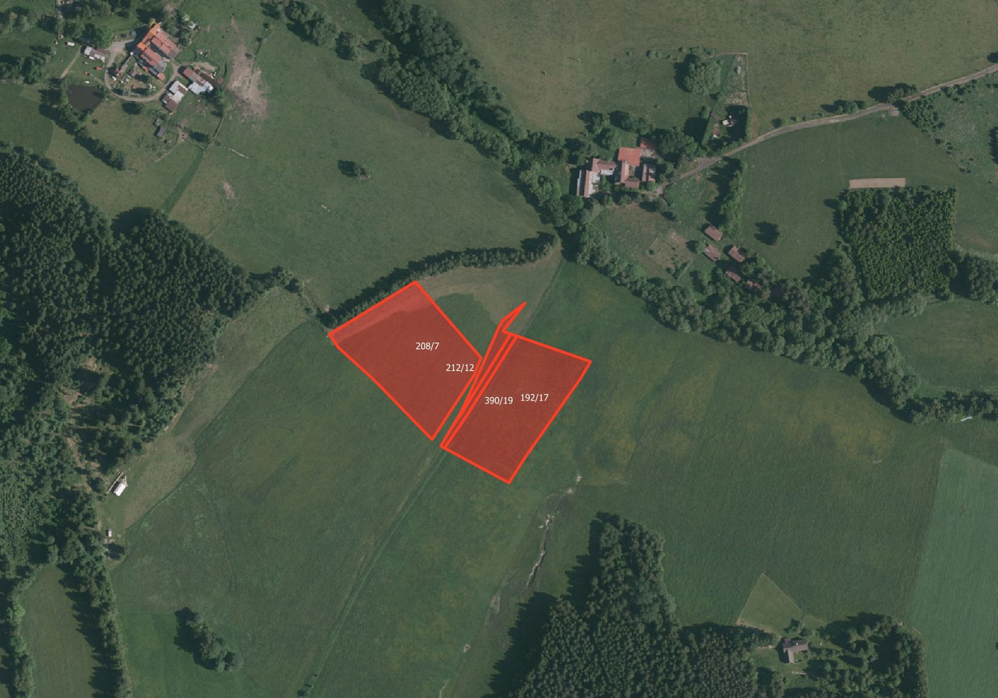 Prodej louky 8 824 m²