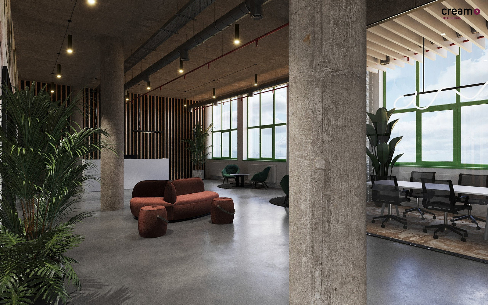Pronájem kanceláře 230 m² - Zlín, budova HOUSE 64 – pohled 2