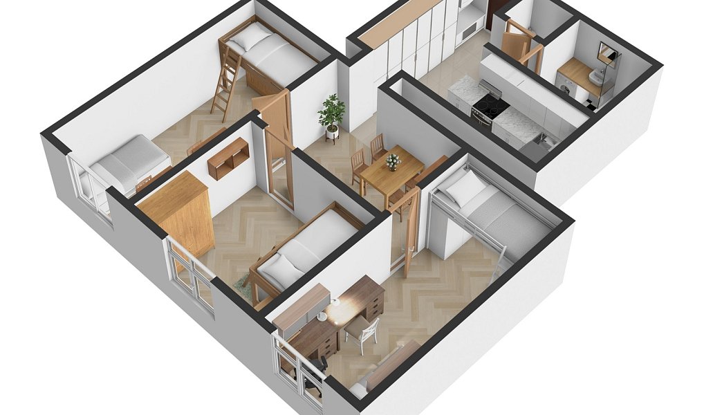 Prodej bytu 3+1 62 m², Brno – náhled fotky 39