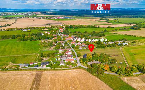 Prodej stavebního pozemku 1 863 m², Malšice - Třebelice, okres Tábor