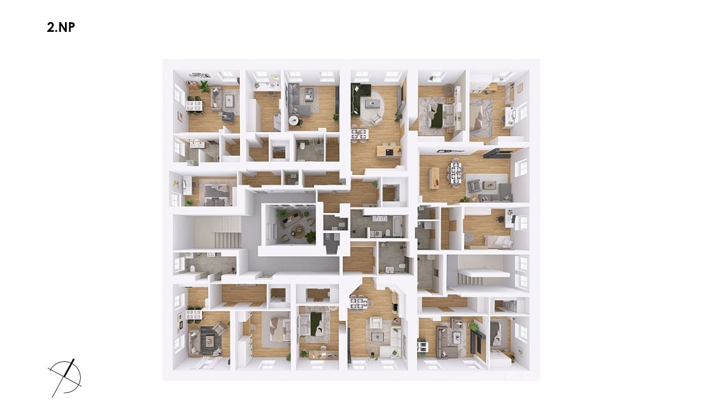 Prodej bytu 2+kk 55 m², Postupice – náhled fotky 9
