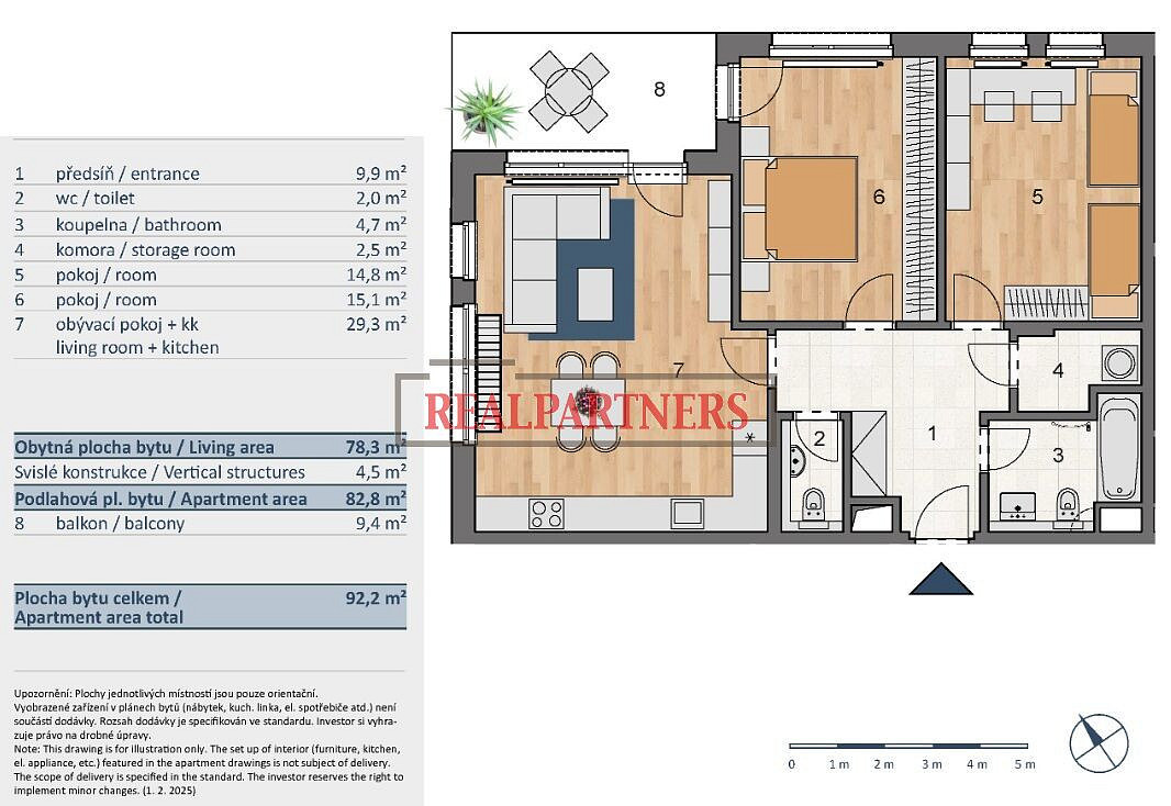 Prodej bytu 3+kk 92 m² – fotografie 2