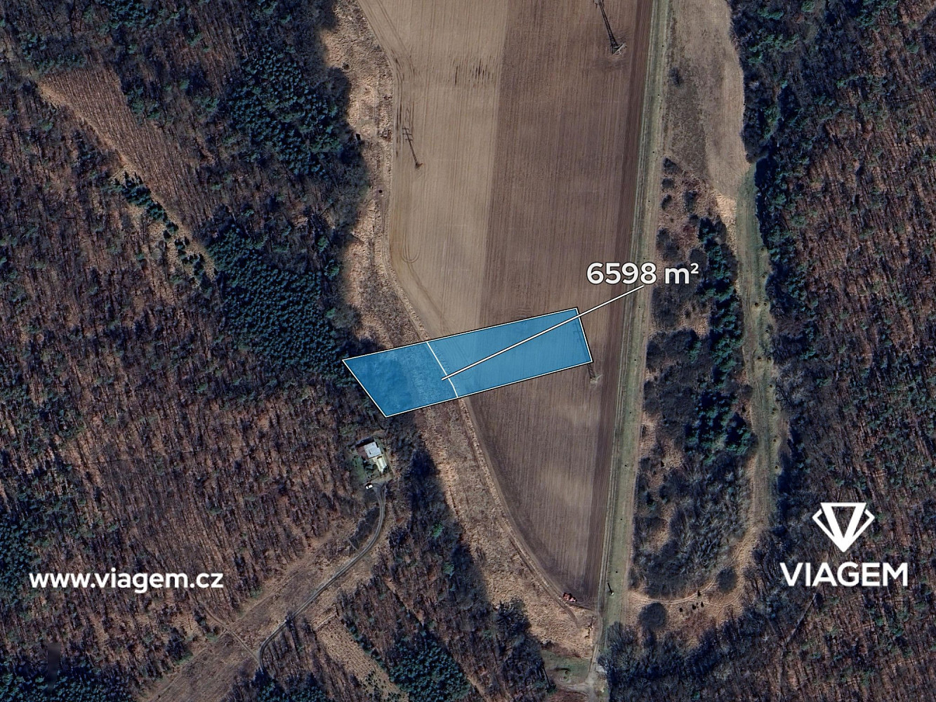 Prodej pole 3 848 m² – fotografie 2