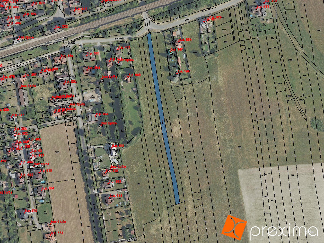Prodej stavebního pozemku 541 m²