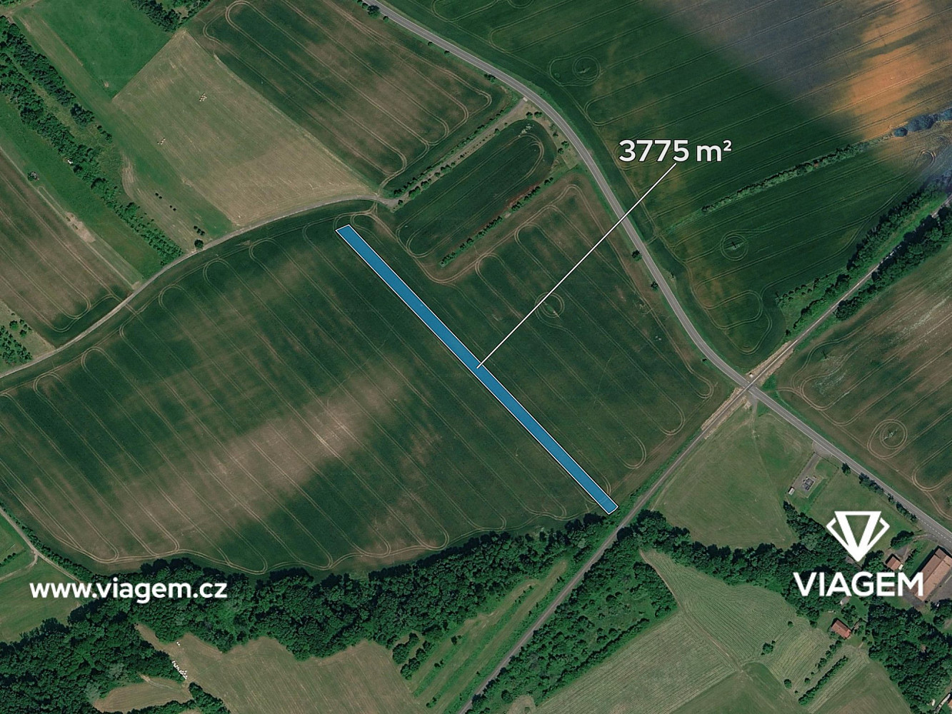 Prodej pole 3 775 m² – fotografie 2