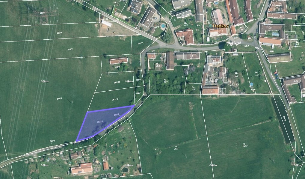 Prodej stavebního pozemku 1 225 m², Předotice – náhled fotky 9