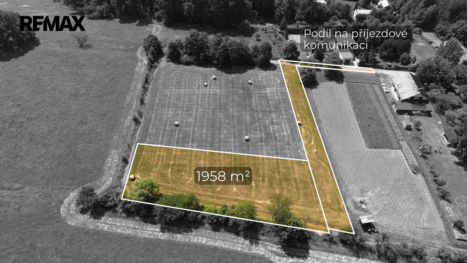 Prodej stavebního pozemku 1 958 m²